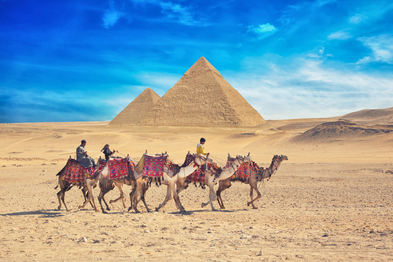 de piramides van Giza