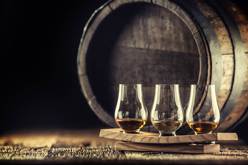 verschil tussen bourbon en whisky